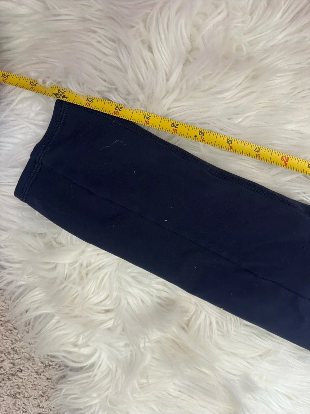 ALO Yoga Navy Drawstring Slim Leggings